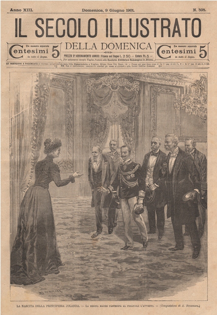 La nascita della principessa Jolanda - La regina madre partecipa …