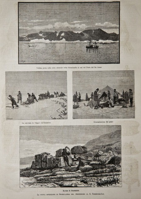 La nuova spedizione in Groenlandia del professore A. S. Nordenskjold