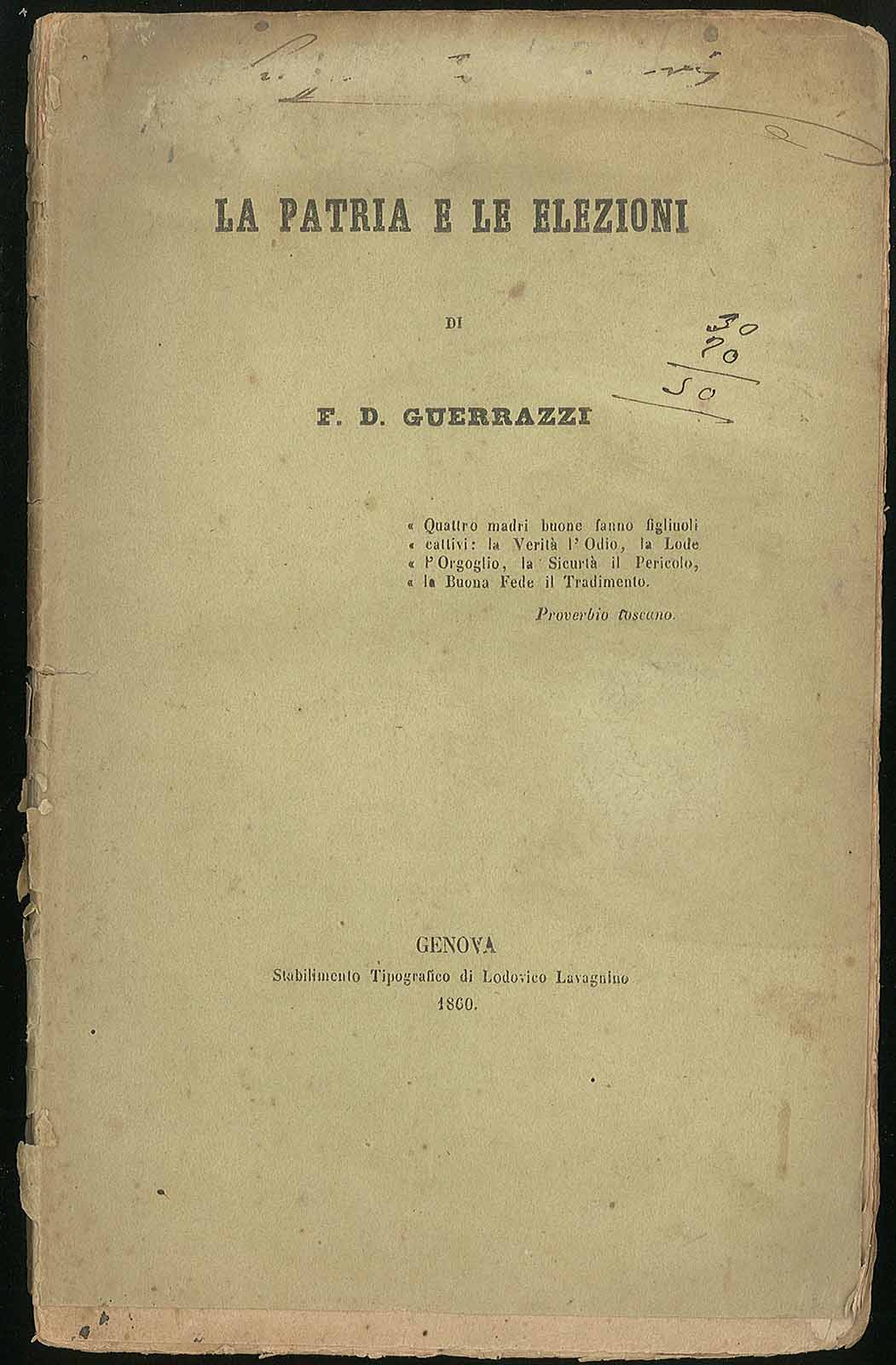 La patria e le elezioni