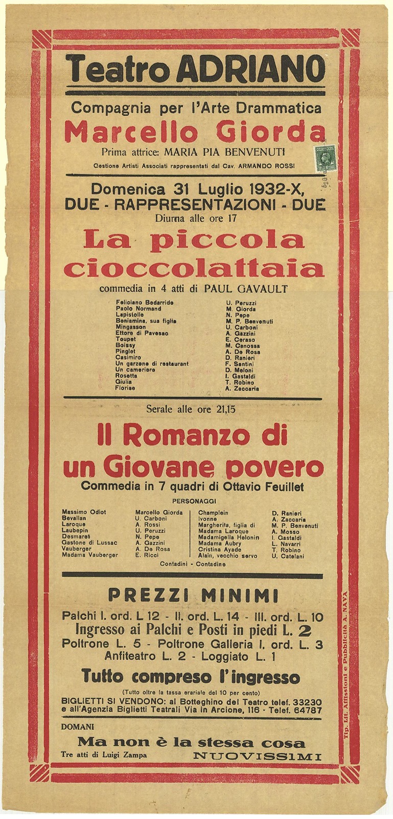 La piccola cioccolattaia - Il romanzo di un Giovane povero