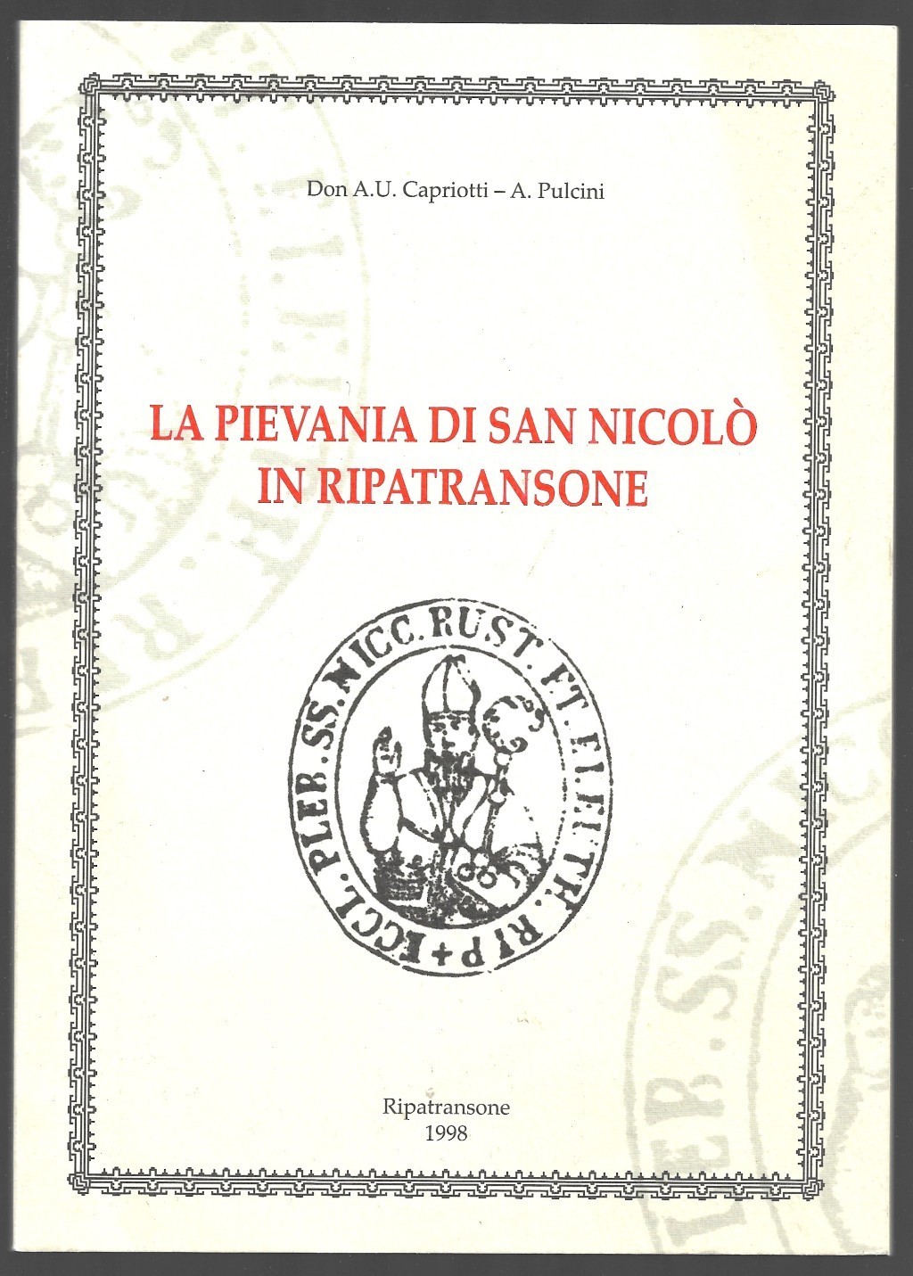 La pievania di San Nicolò in Ripatransone