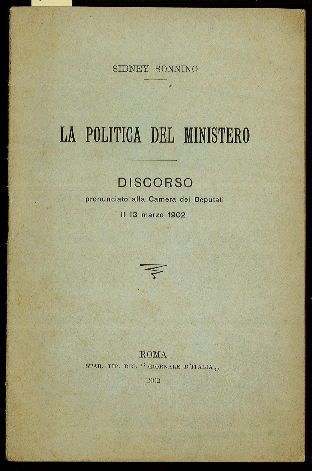 La politica del Ministero