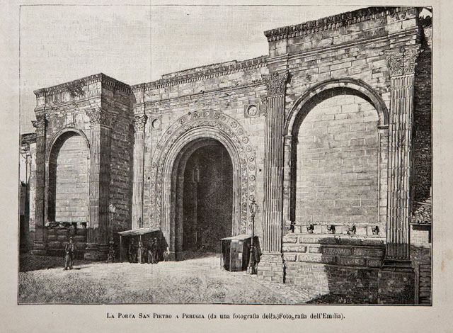La Porta San Pietro a Perugia