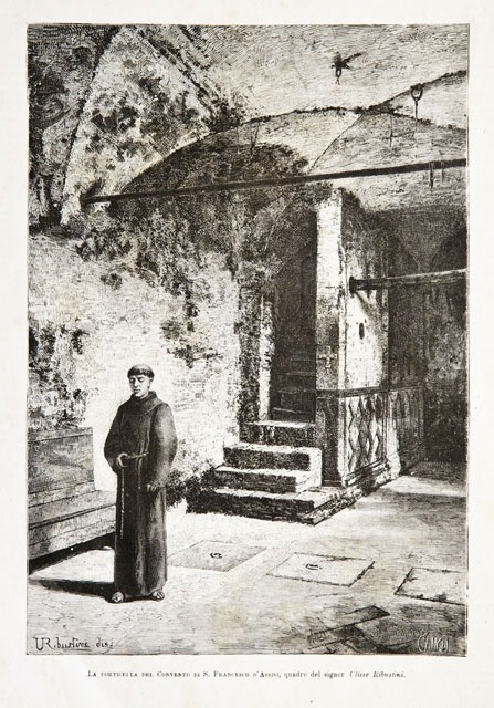 La porticella del Convento di S. Francesco d’Assisi, quadro del …