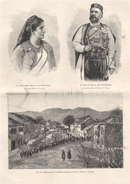 La Principessa Milena del Montenegro - Il Principe Nicola del …