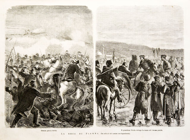 La resa di Plewna / Osman Pascià ferito.- Il granduca …