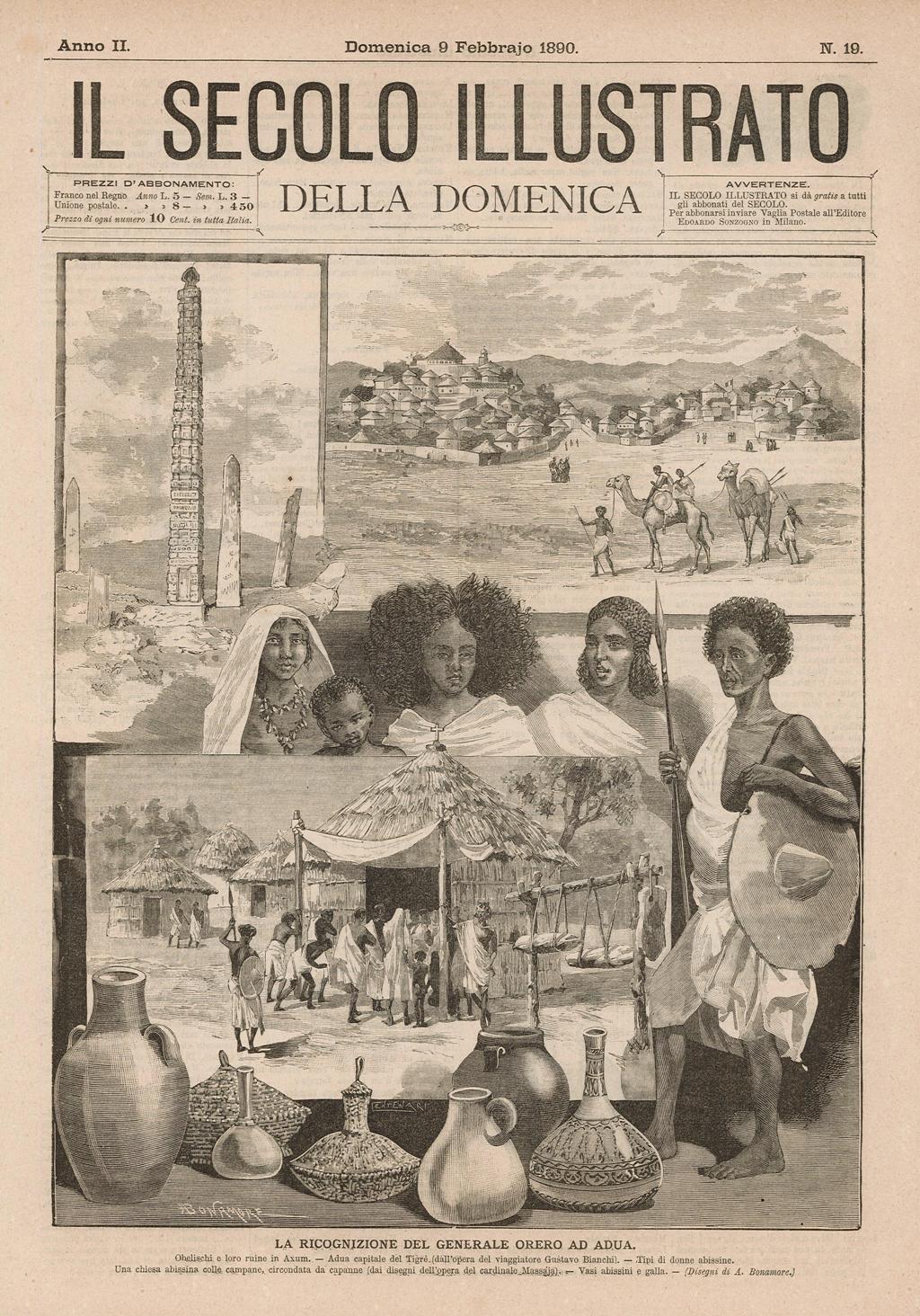 La ricognizione del Generale Orero ad Adua