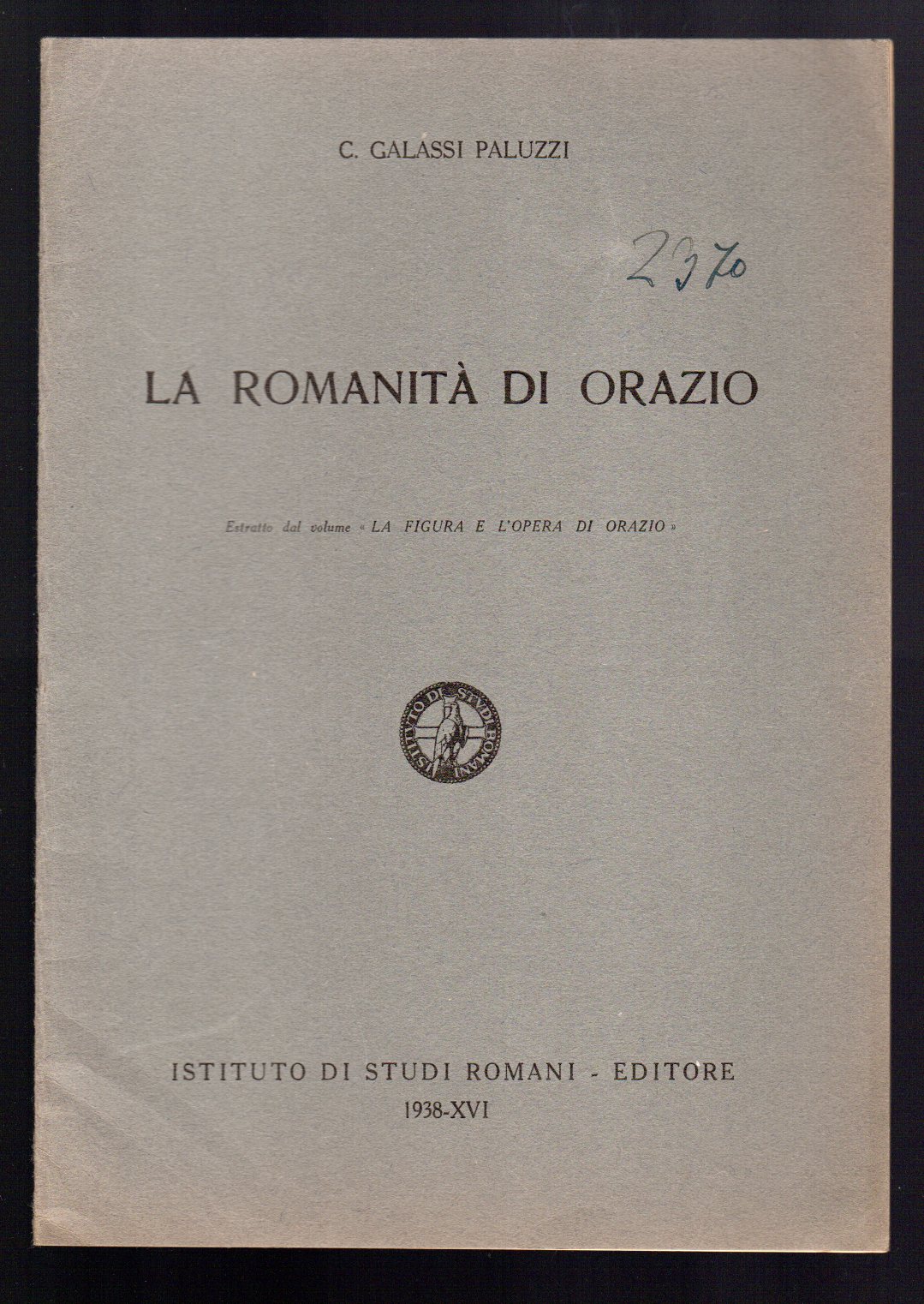 La romanità di Orazio