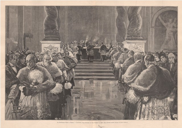 La Settimana Santa a Roma - Lavanda dell’Altare di San …