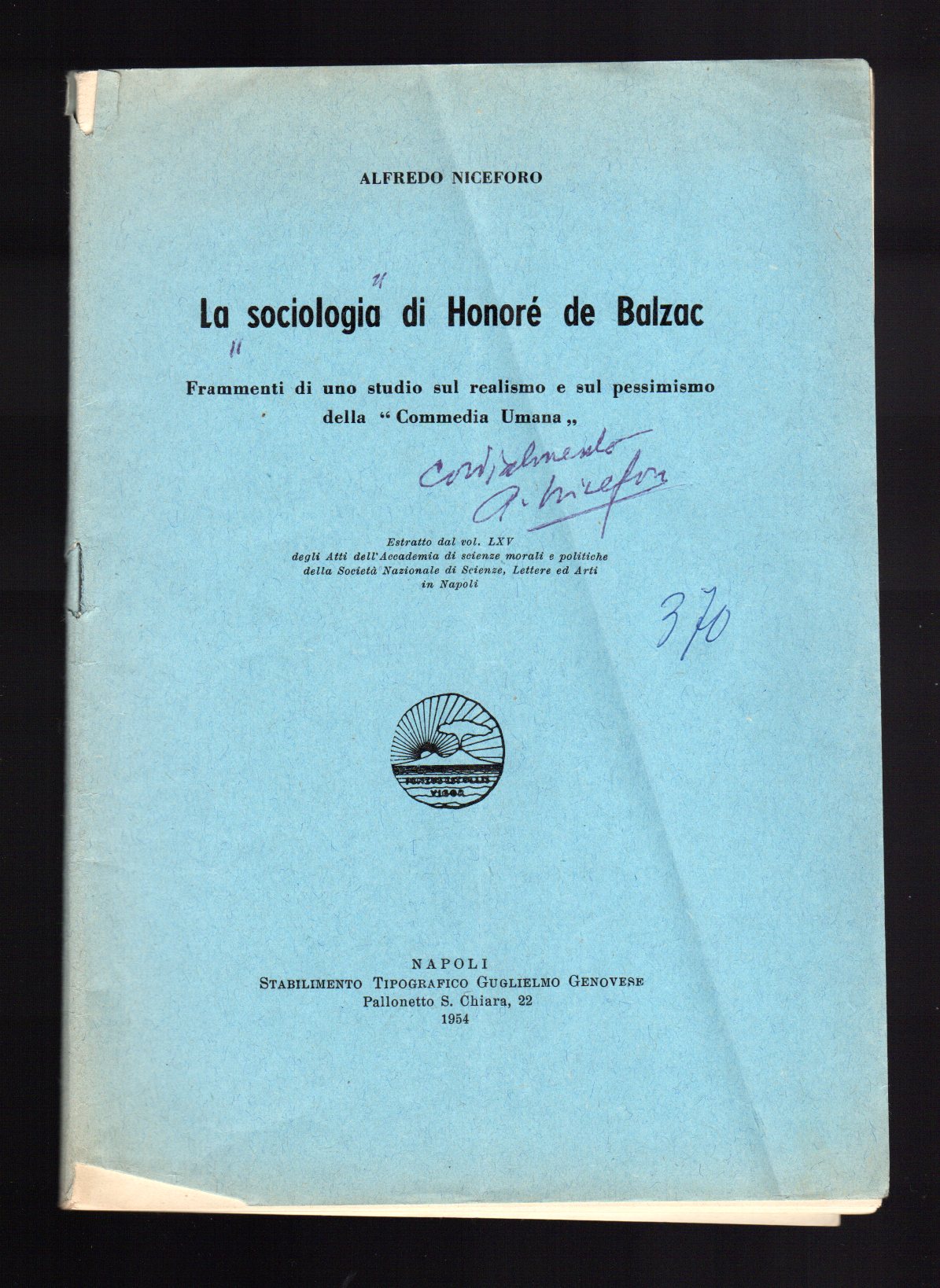 La sociologia di Honoré De Balzac
