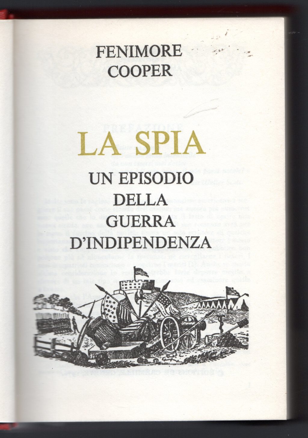 La spia. Un episodio della guerra d'indipendenza