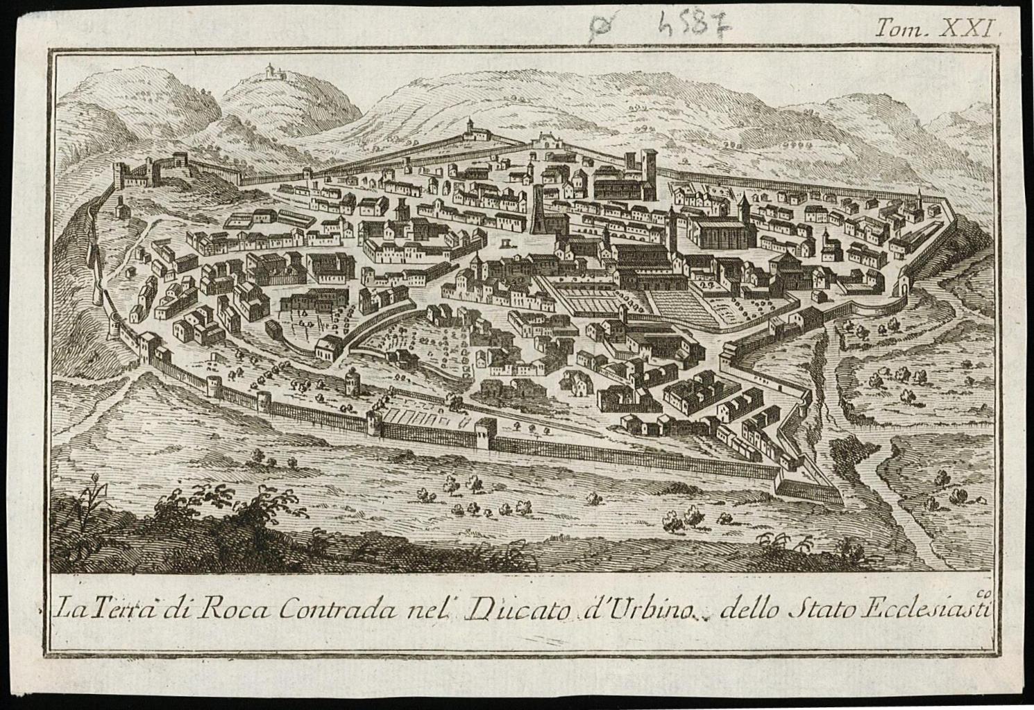La Terra di Roca Contrada nel Ducato d'Urbino dello Stato …