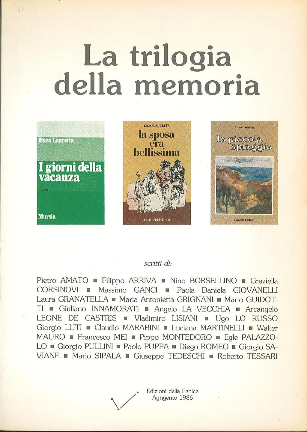 La trilogia della memoria