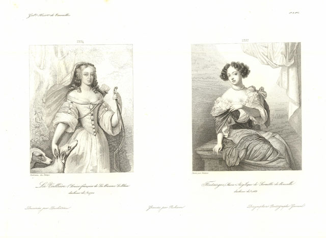 La Vallière (Louise -Francoise de la Baume Le Blanc duchesse …