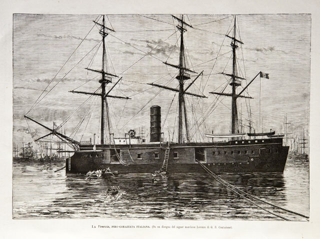 La Venezia, piro-corazzata italiana