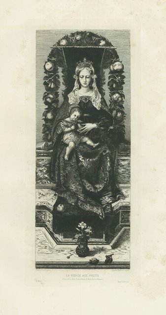 La vierge aux fruits