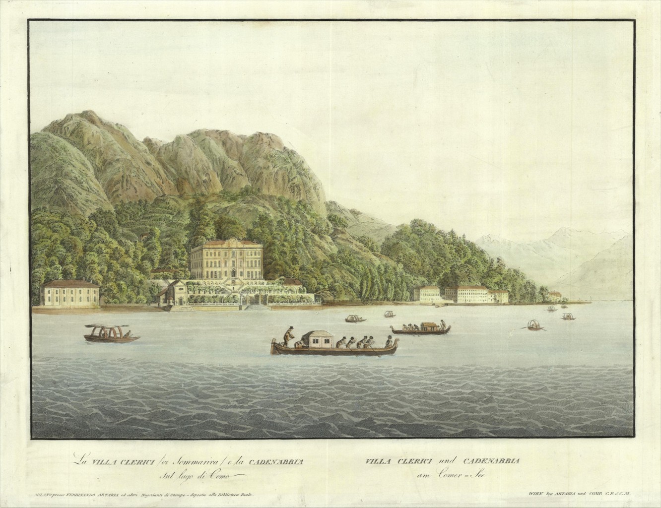 La Villa Clerici or Sommariva e la Cadenabbia Sul lago …