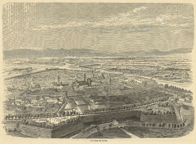 La ville de Pavie