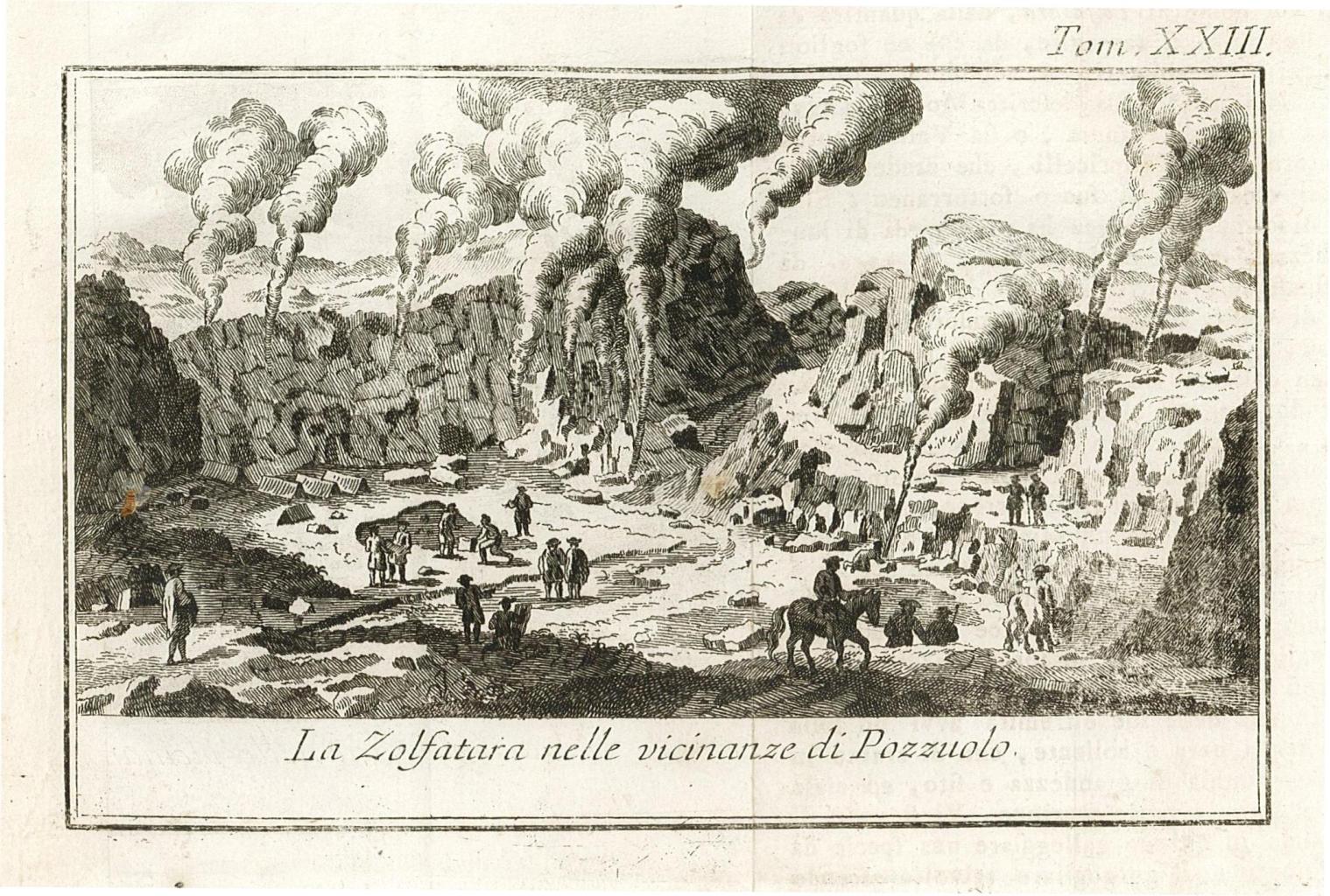 La Zolfatara nelle vicinanze di Pozzuolo