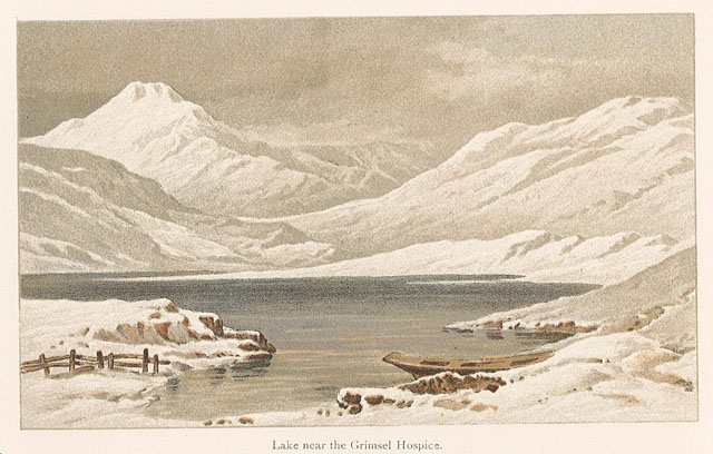 Lake near the Grimsel Hospice