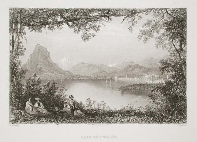 Lake of Lugano / Canton Tessin