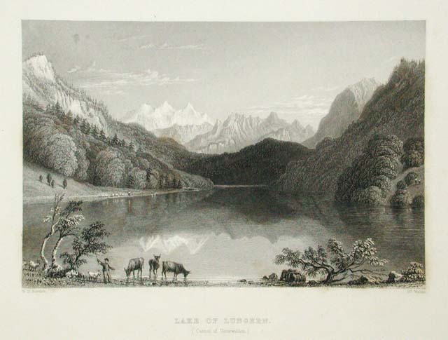 Lake of Lungern./ (Canton of Unterwladen)
