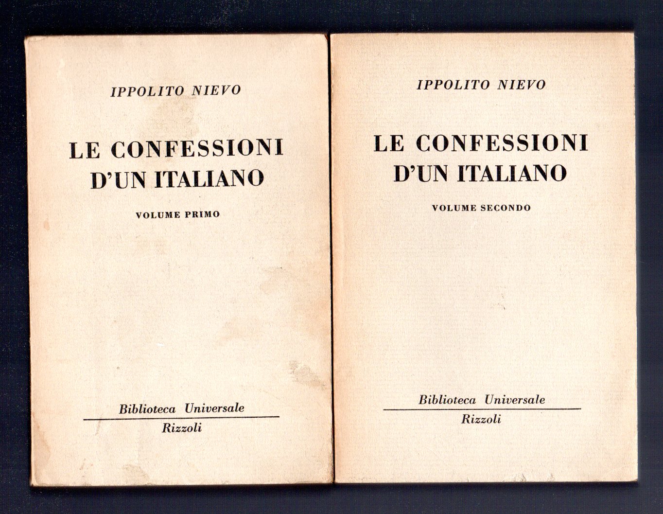 Le confessioni di un italiano Voll. 2