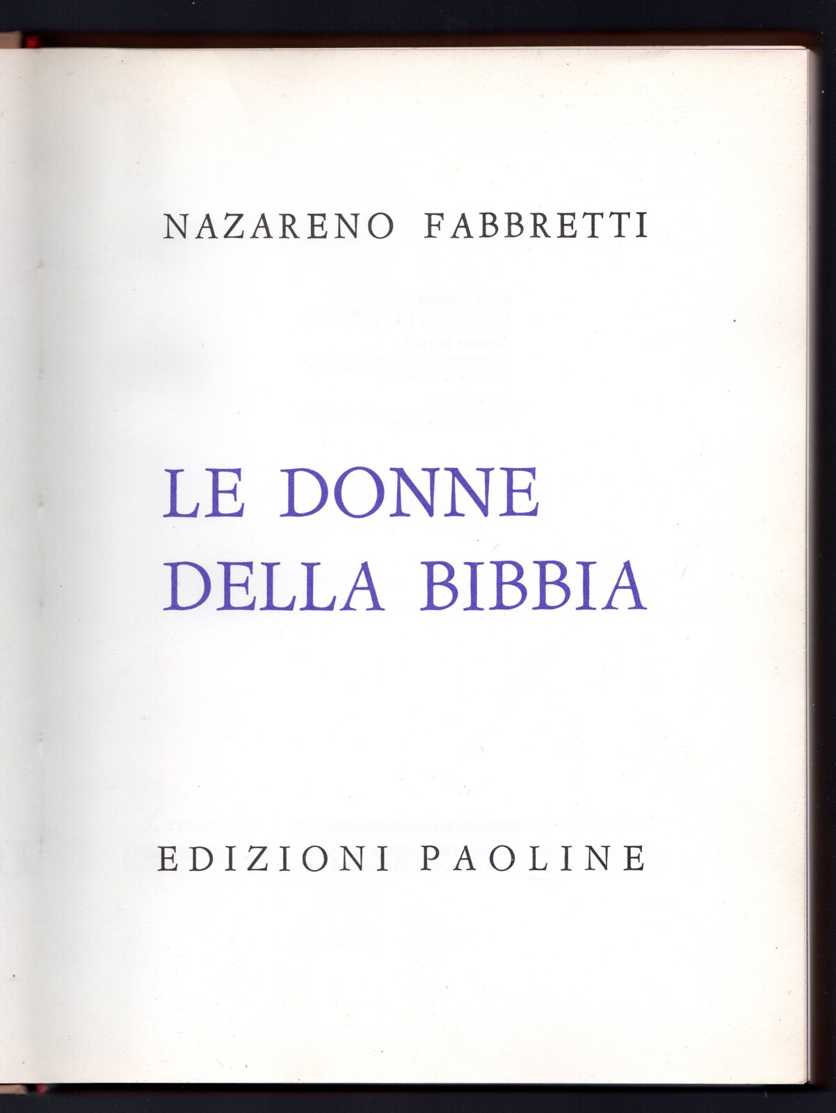 Le donne della Bibbia