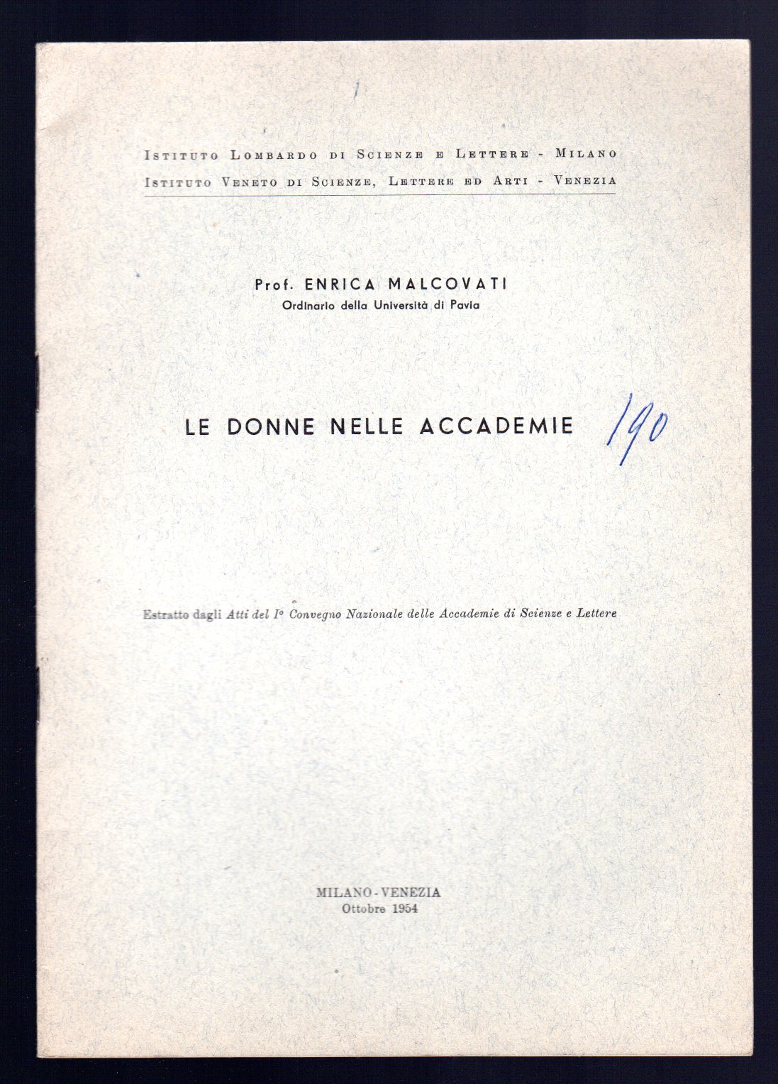Le donne nelle Accademie