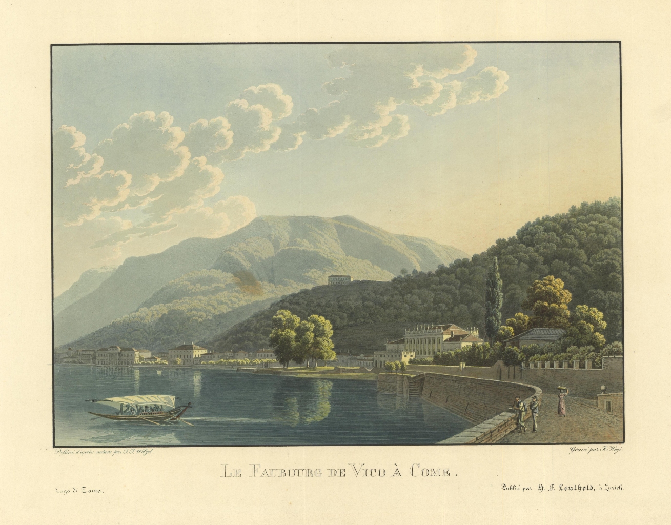 Le Faubourg de Vico à Come