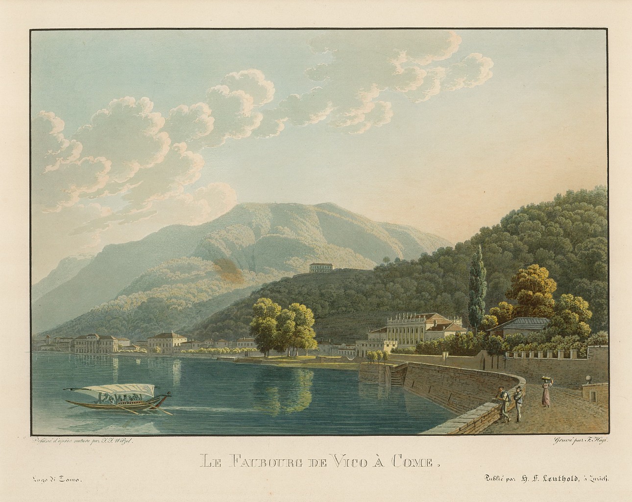 Le Faubourg de Vico à Come