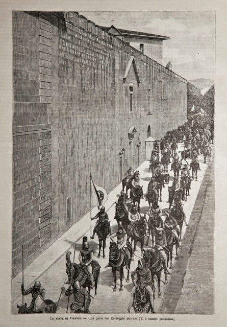 Le feste di Firenze / Una parte del Corteggio Storico