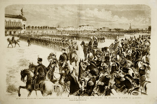 Le feste di Milano per l’Imperatore Guglielmo I di Germania.- …