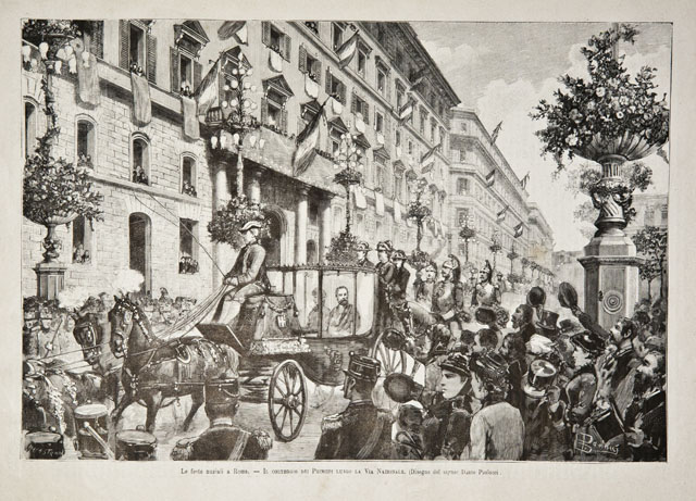 Le feste nuziali a Roma / Il corteggio dei Principi …