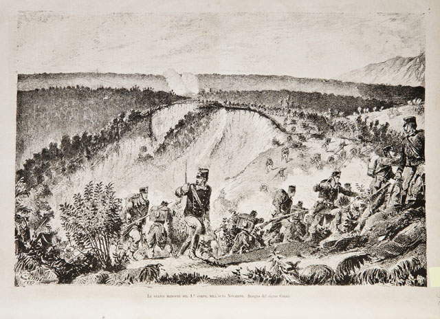 Le grandi manovre del 1° corpo, nell’alto Novarese