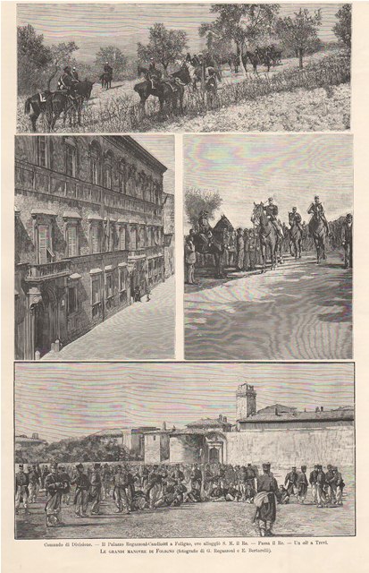 Le grandi manovre di Foligno