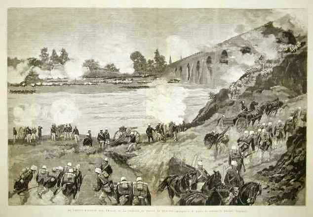 Le grandi manovre nell'Emilia .