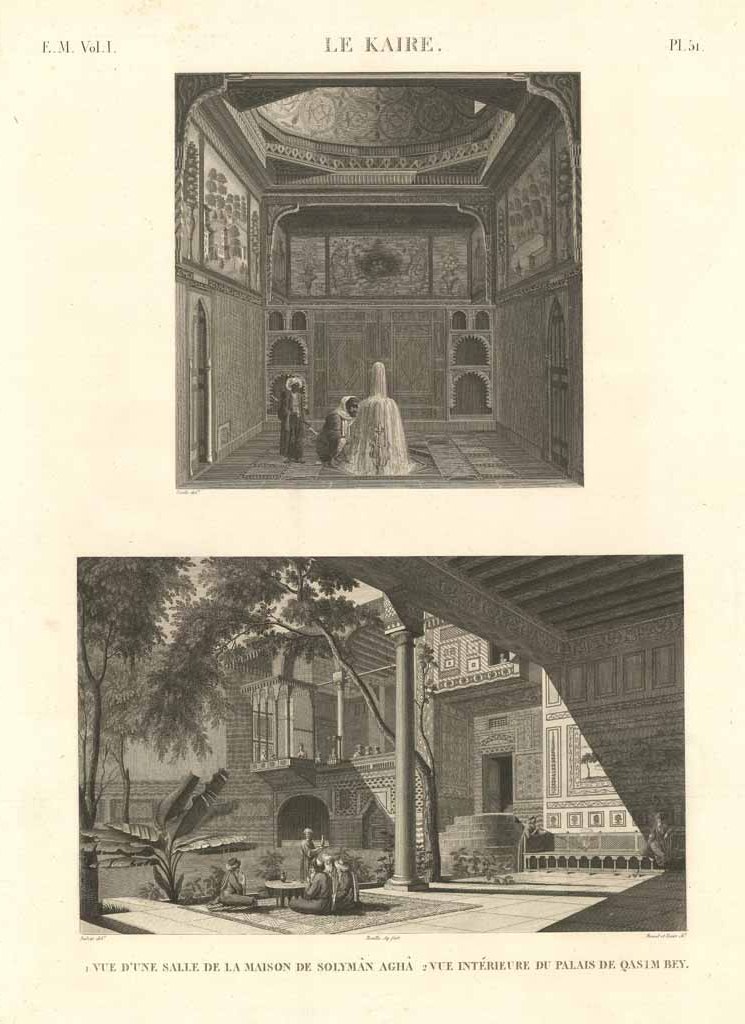 Le Kaire - Vue d'une salle de la maison de …