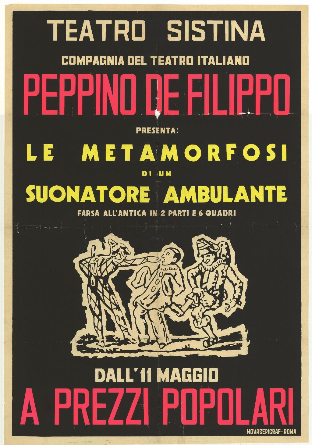 Le metamorfosi di un suonatore ambulante