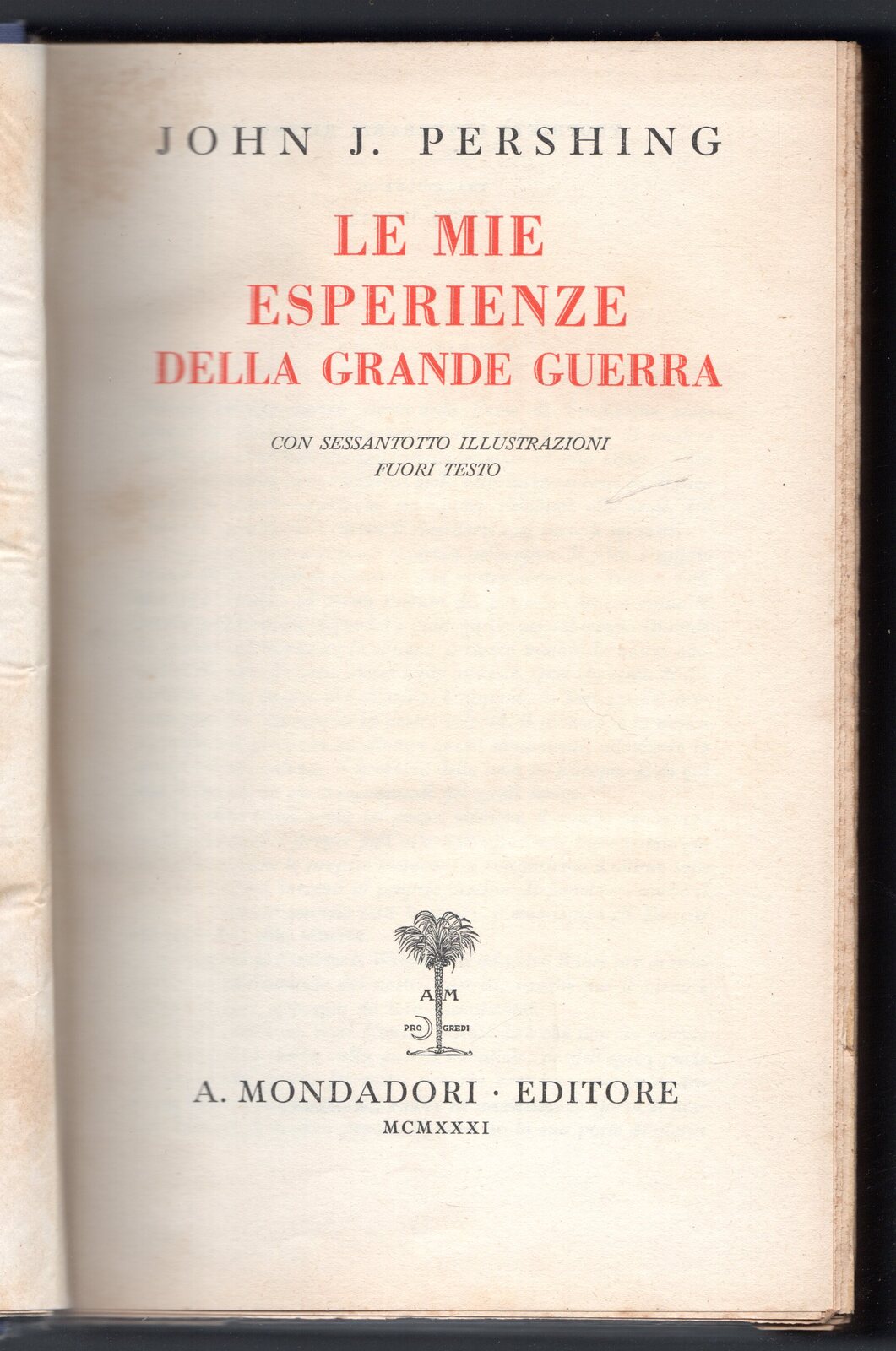 Le mie esperienze della Grande guerra