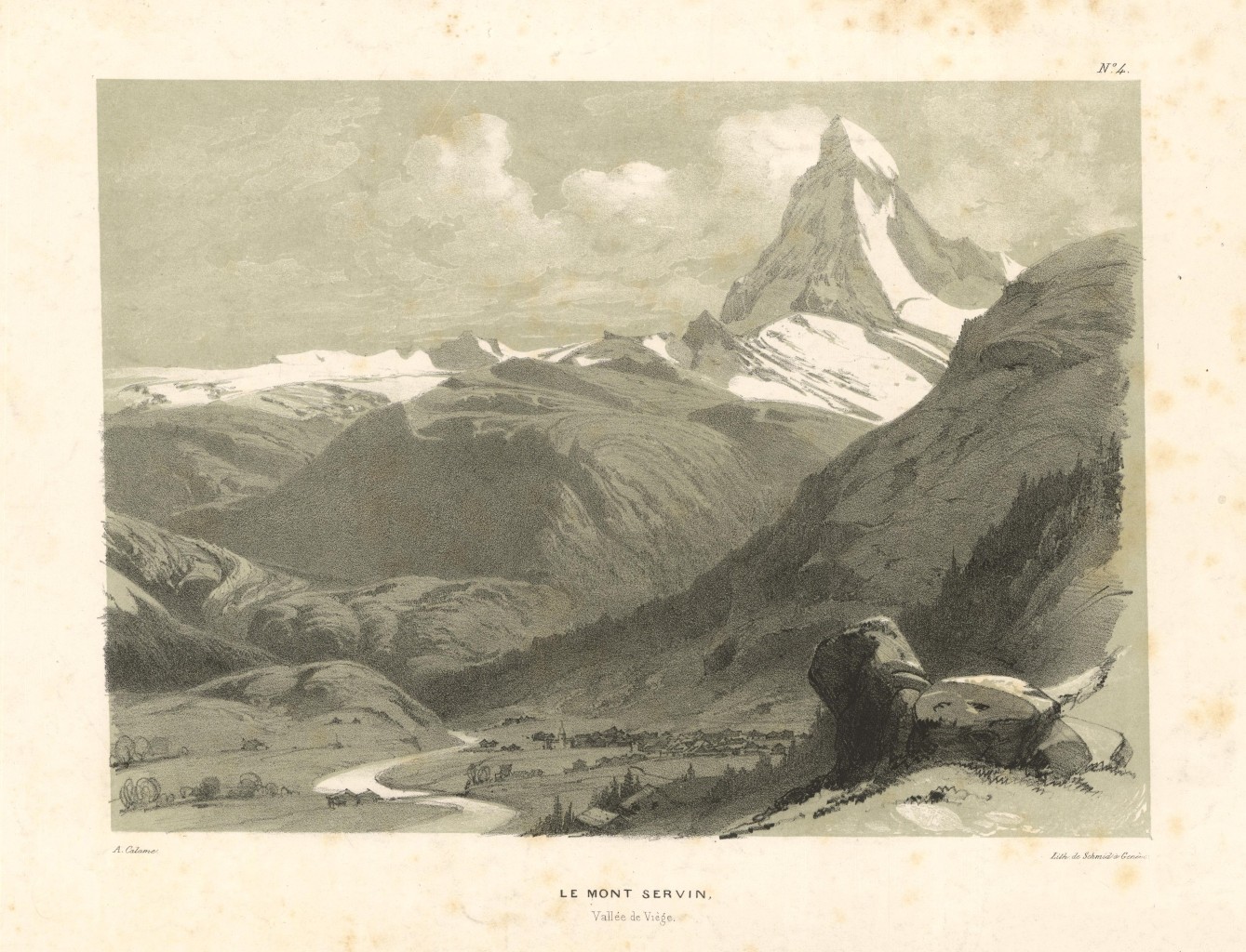 Le Mont Servin / Vallée de Viège