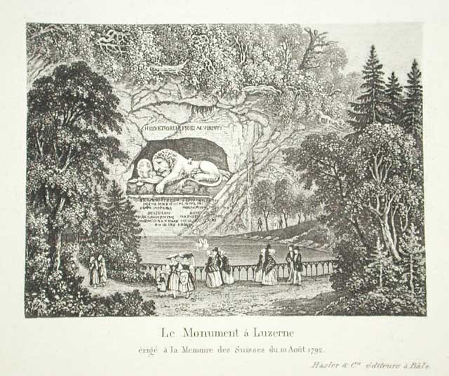 Le Monument a Luzerne / .