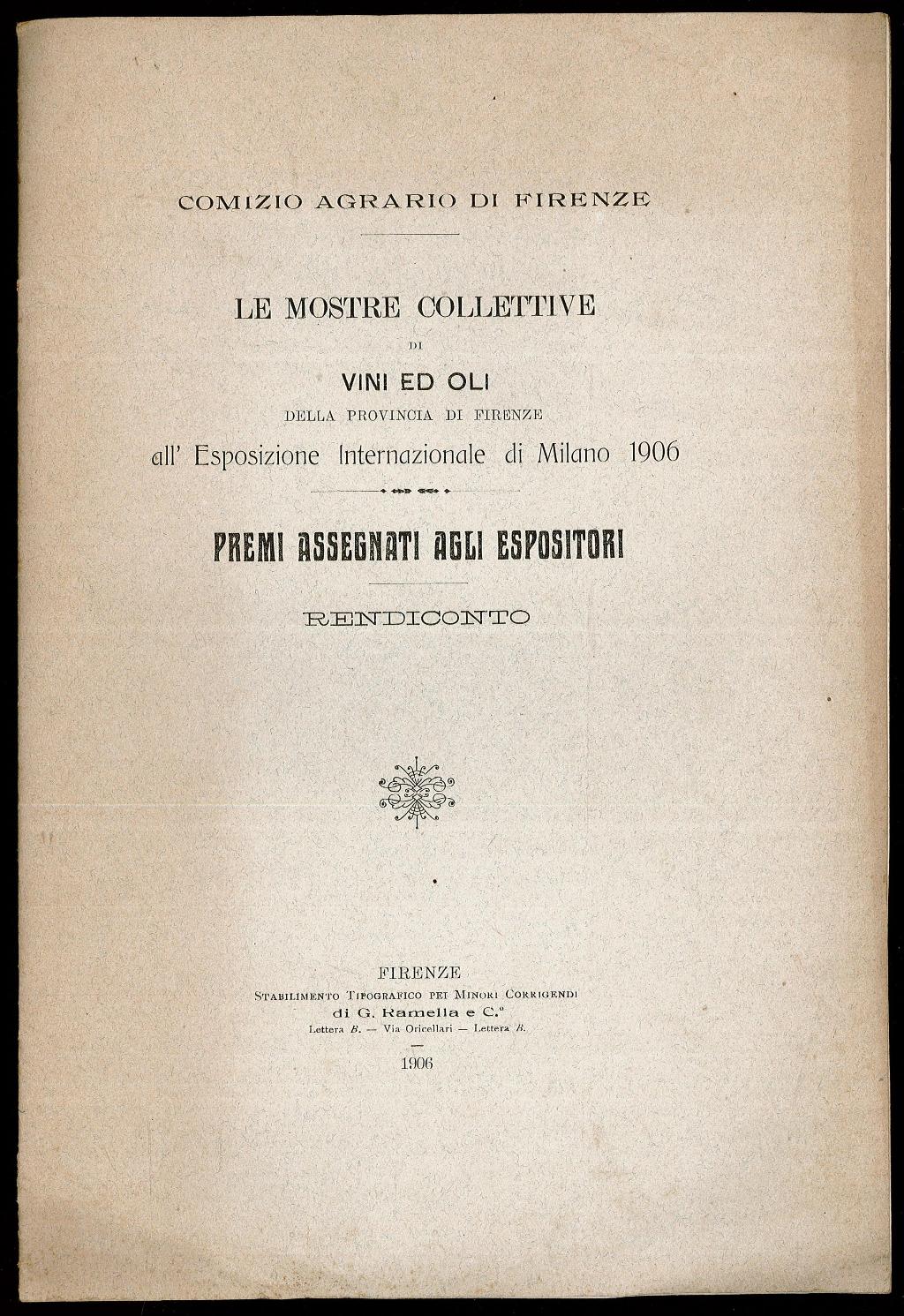 Le mostre collettive di vini ed oli della Provincia di …