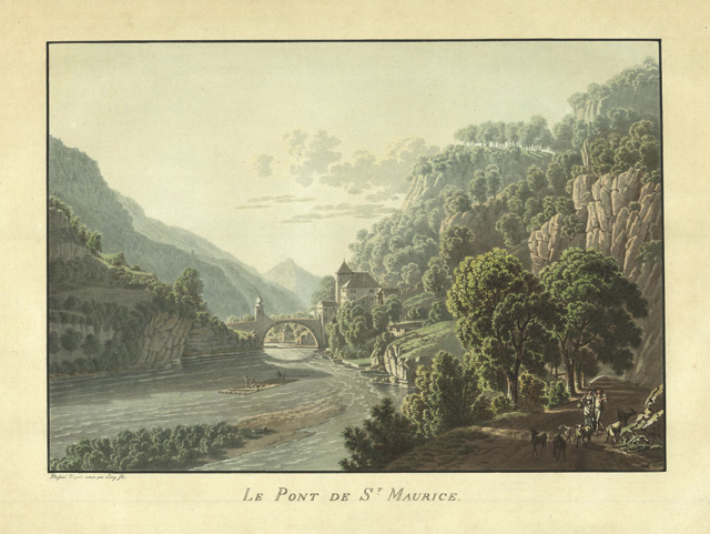 Le pont de St. Maurice