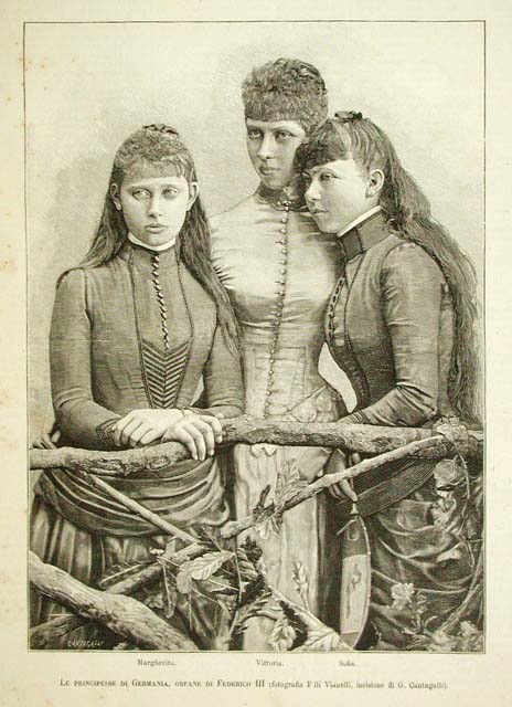Le Principesse di Germania, orfane di Federico III