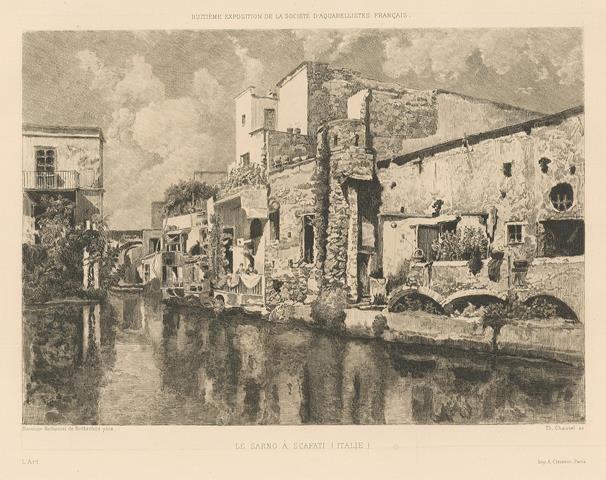 Le Sarno à Scafati (Italie)