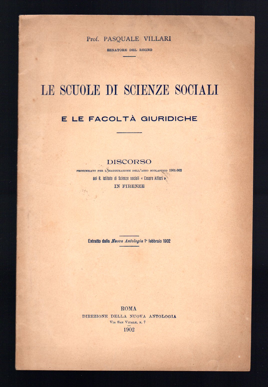 Le scuole di Scienze Sociali e le facoltà giuridiche