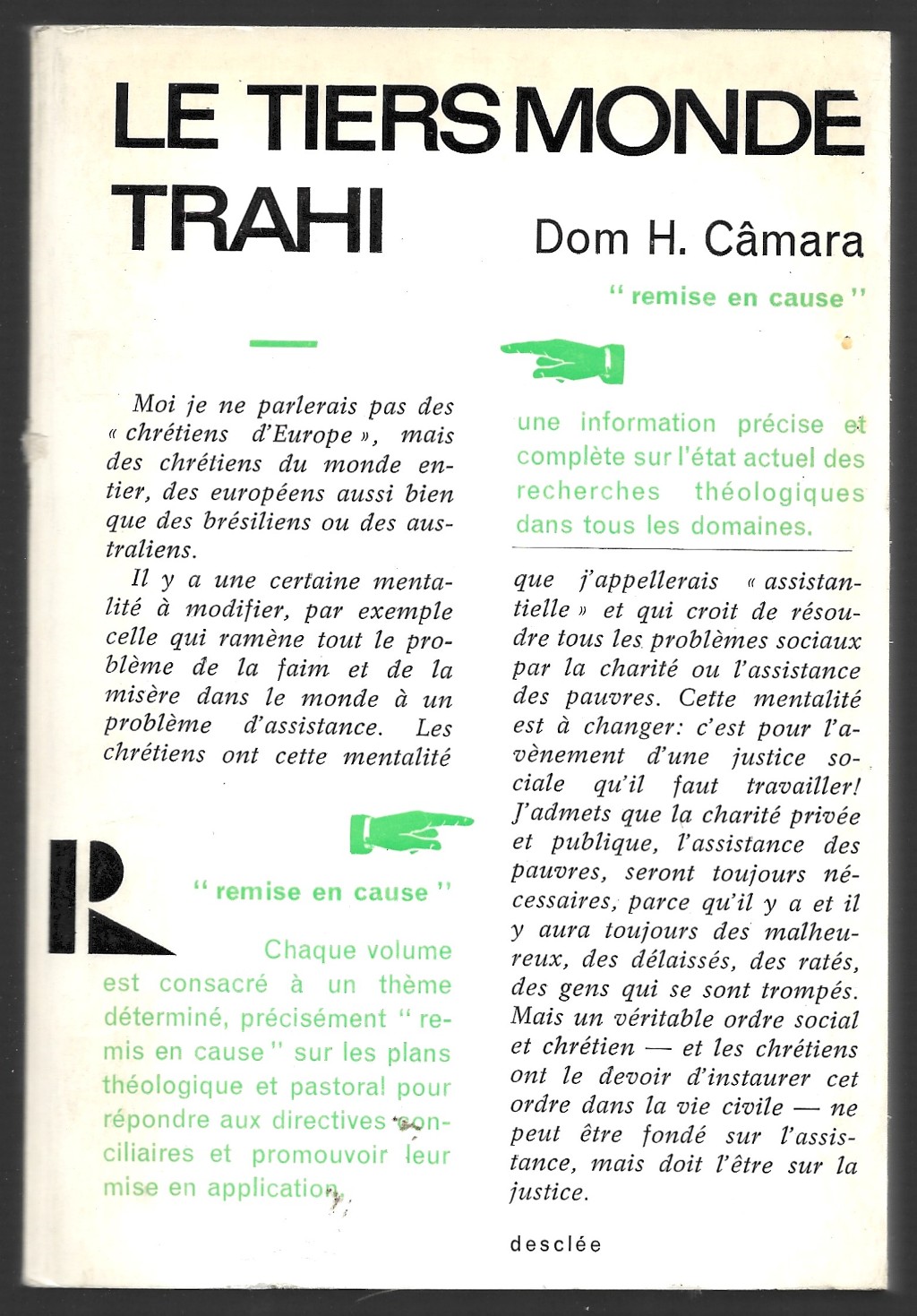 Le tiers monde trahi