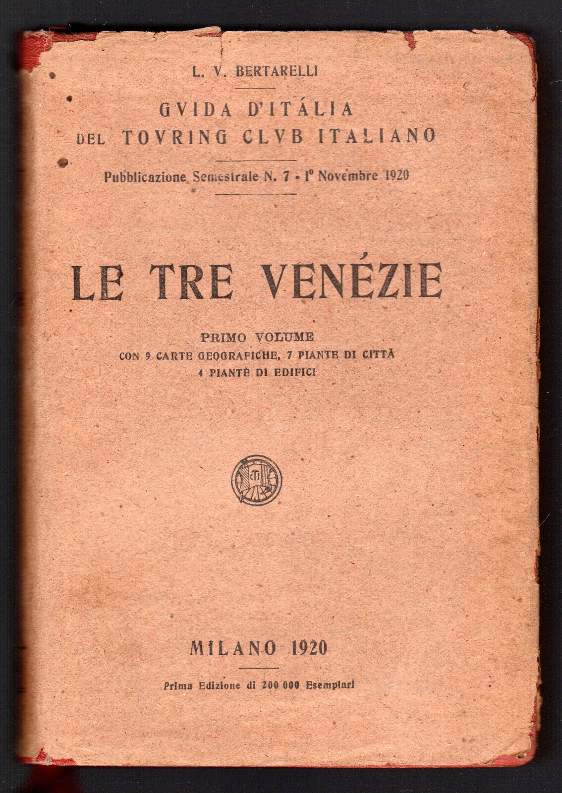 Le tre venezie. Primo volume