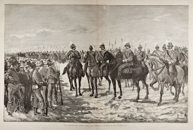 Le truppe del corpo speciale d’Africa